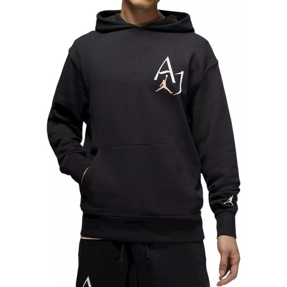 Nike Air JORDAN Sport DNA Pullover Hoodie Sz XL DM1410-010 black 23 sweatshirt - Picture 12 of 13
